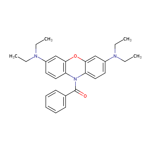 10H Phenoxazine 3 7 Diamine 10 Benzoyl N N N N Tetraethyl SIELC