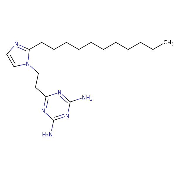 Triazine Diamine Undecyl H Imidazol Yl Ethyl