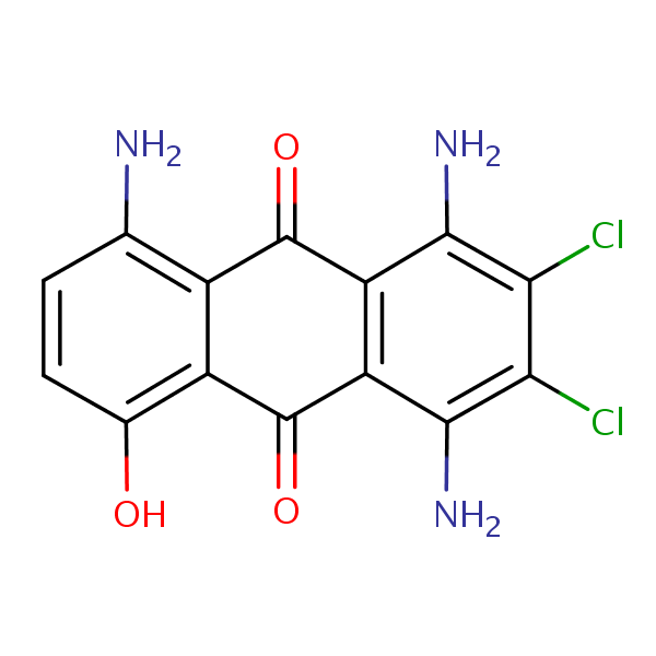 1 4 5 Triamino 2 3 Dichloro 8 Hydroxyanthraquinone SIELC Technologies