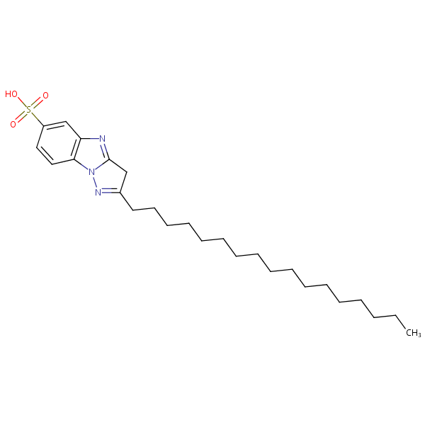 Heptadecyl H Pyrazolo A Benzimidazole Sulphonic Acid Sielc