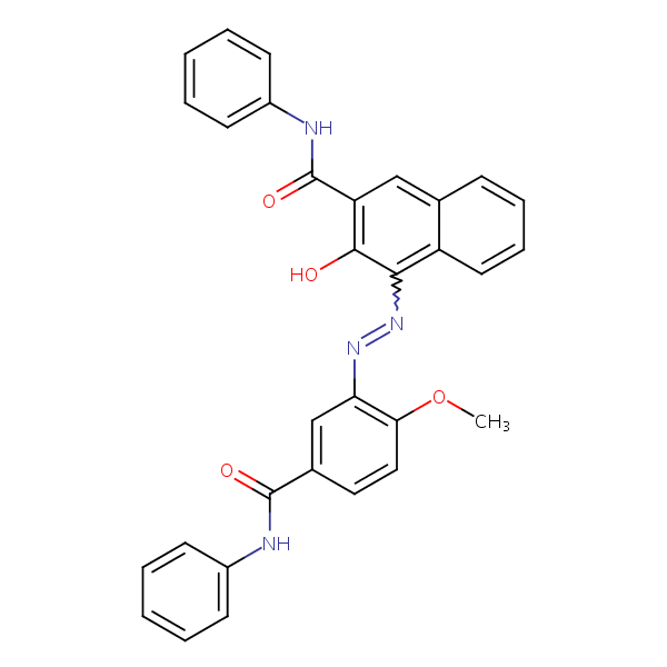 Naphthalenecarboxamide Hydroxy Methoxy Phenylamino