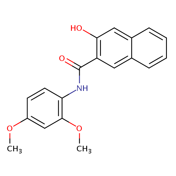 2 Naphthalenecarboxamide N 2 4 Dimethoxyphenyl 3 Hydroxy SIELC