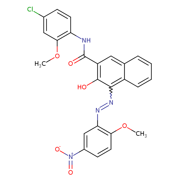 Naphthalenecarboxamide N Chloro Methoxyphenyl Hydroxy