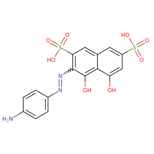 2 7 Naphthalenedisulfonic Acid 3 4 Aminophenyl Azo 4 5 Dihydroxy