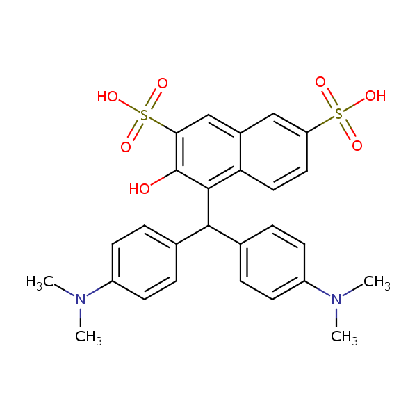 Bis Dimethylamino Phenyl Methyl Hydroxynaphthalene