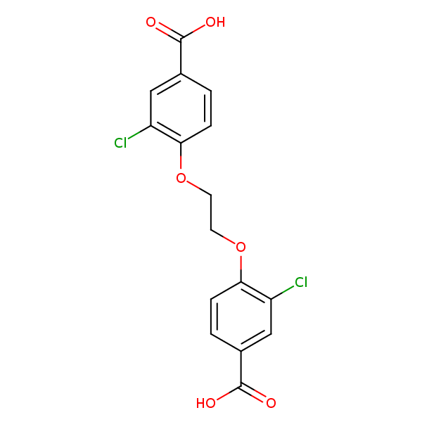 4,4’-(1,2-Ethanediylbis(oxy))bis(3-chlorobenzoic) Acid | SIELC Technologies