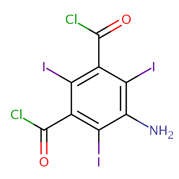 5-Amino-2,4,6-triiodoisophthaloyl dichloride | SIELC Technologies