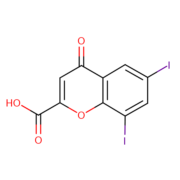 Diiodo Oxo H Benzopyran Carboxylic Acid Sielc Technologies