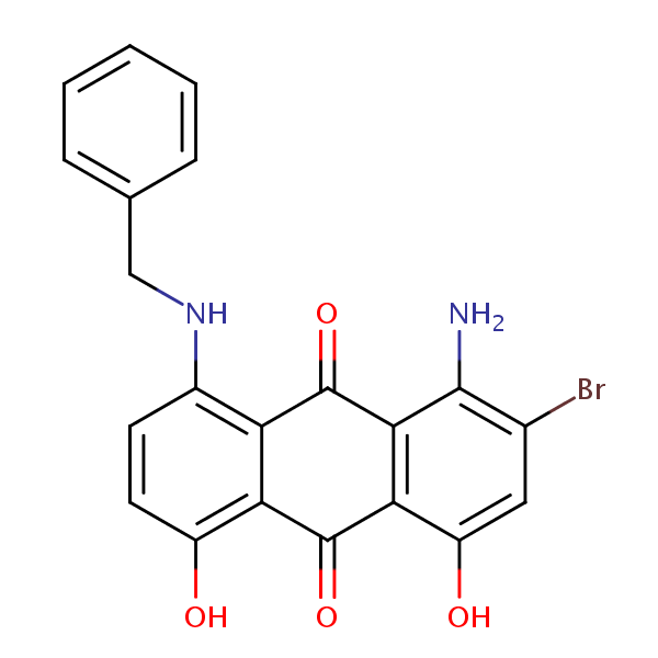 9 10 Anthracenedione 1 Amino 2 Bromo 4 5 Dihydroxy 8 Phenylmethyl