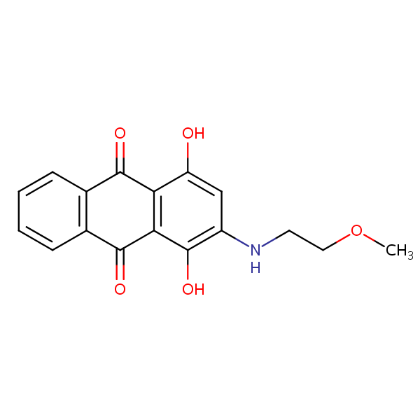 9 10 Anthracenedione 1 4 Dihydroxy 2 2 Methoxyethyl Amino SIELC Technologies