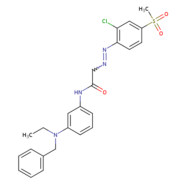 Acetamide 2 2 Chloro 4 Methylsulfonyl Phenyl Azo N 3 Ethyl