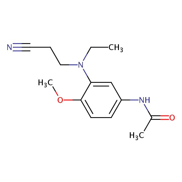 Acetamide N Cyanoethyl Ethylamino Methoxyphenyl Sielc