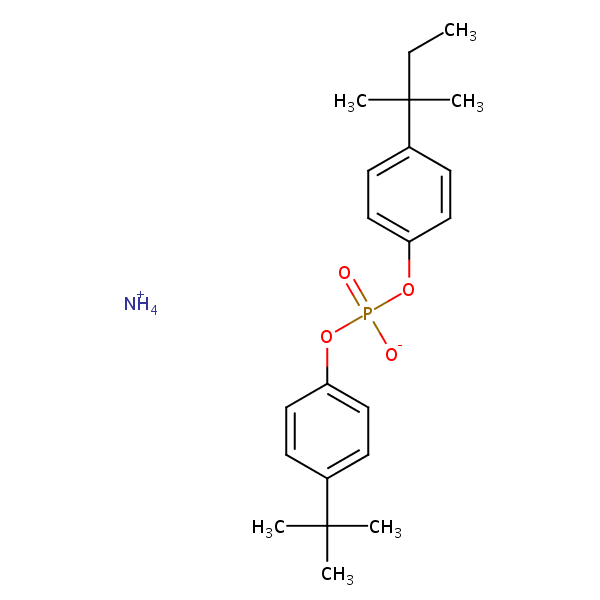 Ammonium 4 Tert Butylphenyl 4 Tert Pentylphenyl Phosphate