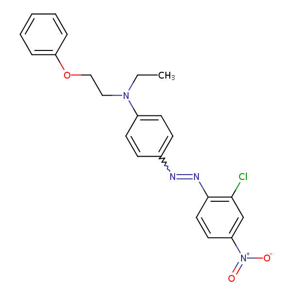 Benzenamine Chloro Nitrophenyl Azo N Ethyl N Phenoxyethyl