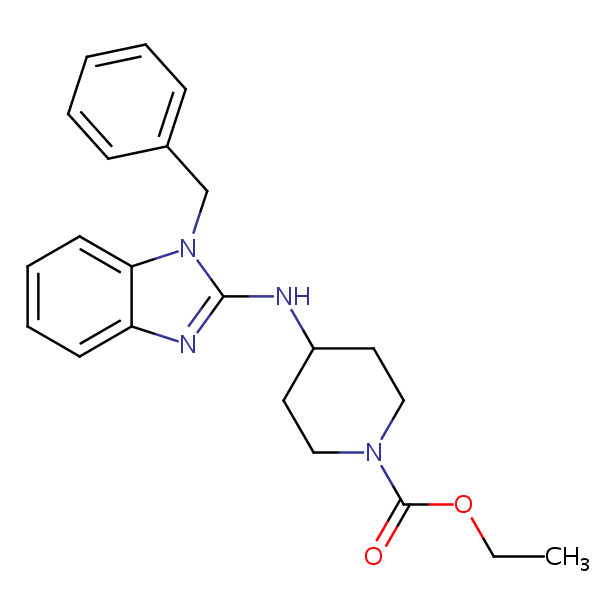 Ethyl 4 1 Benzyl 1H Benzimidazol 2 Yl Amino Piperidine 1 Carboxylate