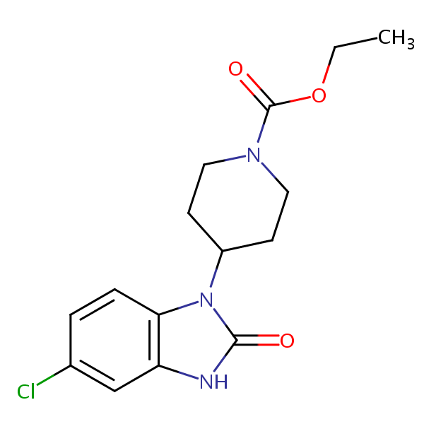 Ethyl 4 5 Chloro 2 3 Dihydro 2 Oxo 1h Benzimidazol 2 Yl Piperidine 1