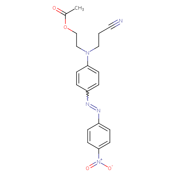 Propanenitrile Acetyloxy Ethyl Nitrophenyl Azo Phenyl