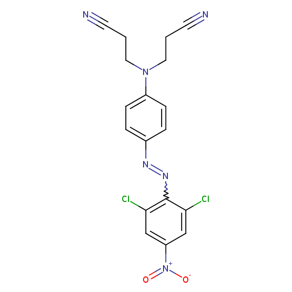 Propanenitrile 3 3 4 2 6 Dichloro 4 Nitrophenyl Azo Phenyl Imino