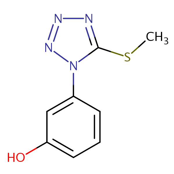 M 5 Methylthio 1H Tetrazol 1 Yl Phenol SIELC Technologies