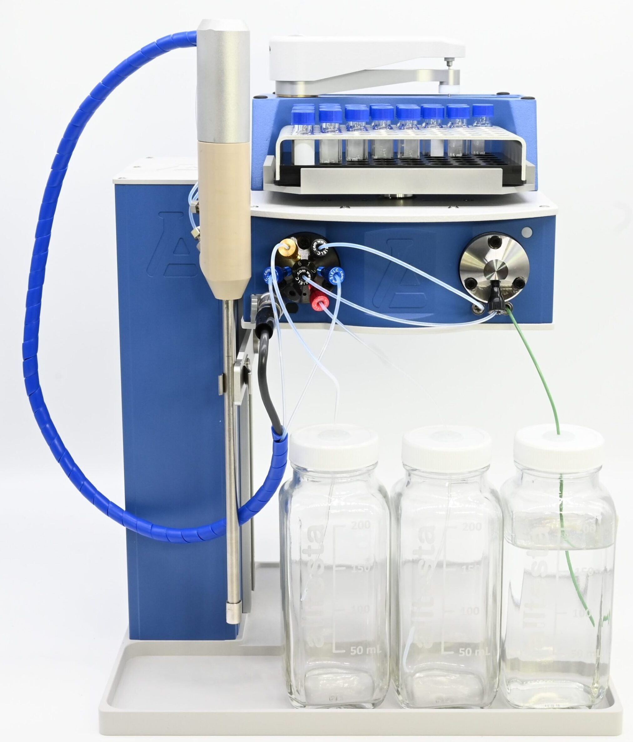 Portable and affordable benchtop HPLC,  Sampling System, Auto sampling