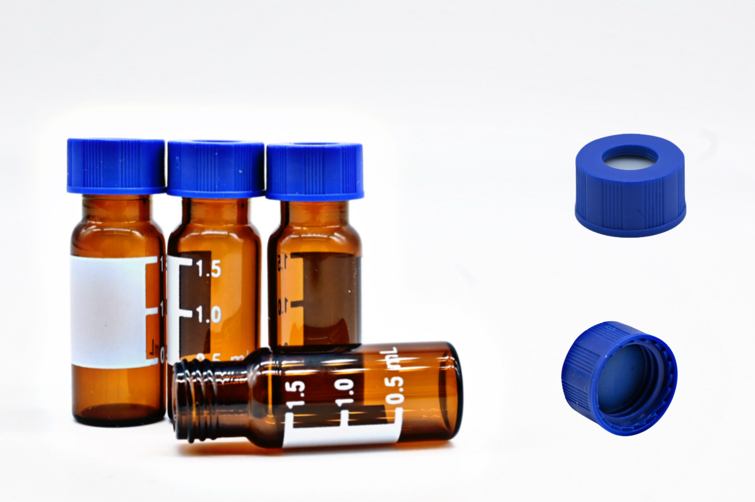 Clear/Amber glass vials HPLC