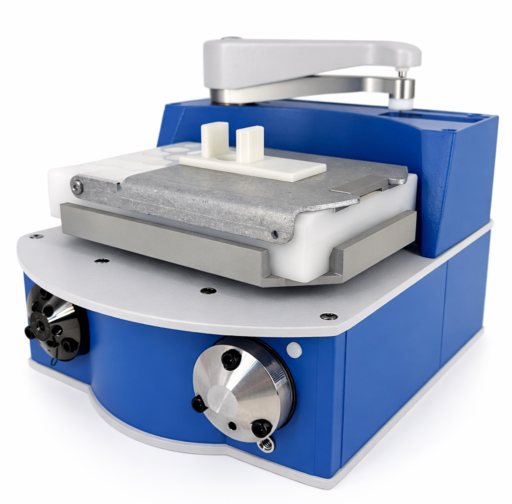 Alltesta automated swab loading and swab spiking system for trace detector calibration
