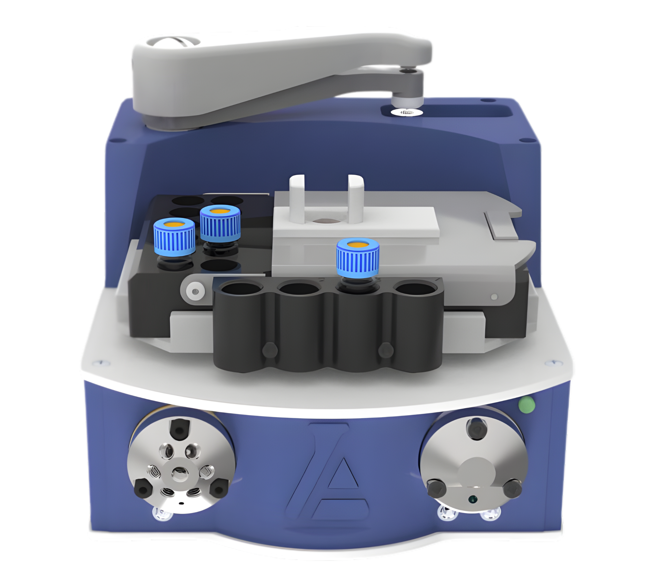 Alltesta Automated Swab System swab holder and dosing mechanism