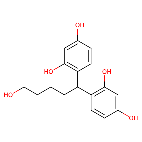 1,3-Benzenediol, 4,4’-(5-hydroxypentylidene)bis- | SIELC