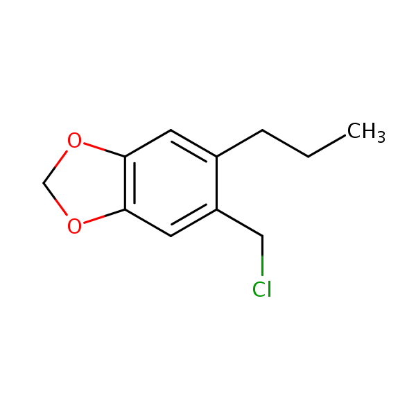 1,3-Benzodioxole, 5-(chloromethyl)-6-propyl- | SIELC