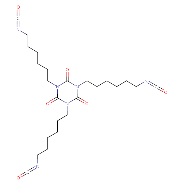 1,3,5-Triazine-2,4,6(1H,3H,5H)-trione, 1,3,5-tris(6-isocyanatohexyl ...