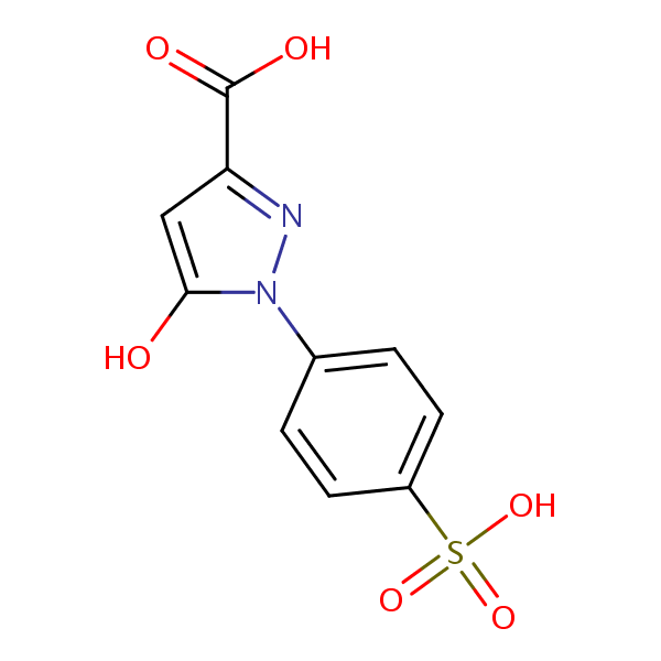 1H-Pyrazole-3-carboxylic acid, 5-hydroxy-1-(4-sulfophenyl)- | SIELC ...