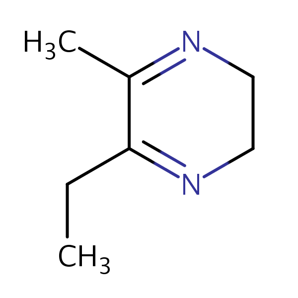 2-ethyl-5,6-dihydro-3-methylpyrazine 