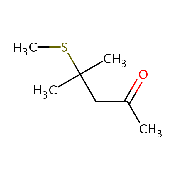 2Pentanone, 4methyl4(methylthio) SIELC