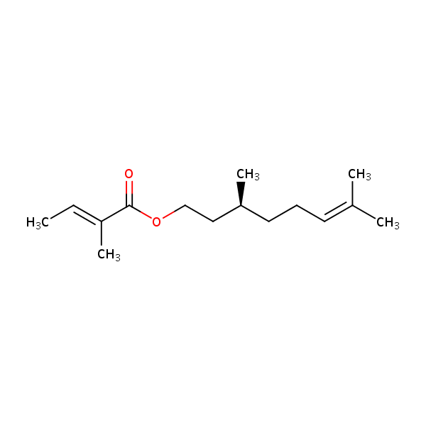 (3S)-3,7-Dimethyl-6-octenyl(2E)-2-methyl-2-butenoate | SIELC