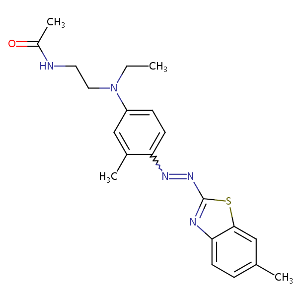 Acetamide N Ethyl Methyl Methyl Benzothiazolyl Azo