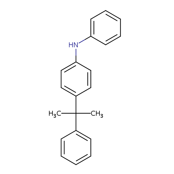 Benzenamine, 4-(1-methyl-1-phenylethyl)-N-phenyl- | SIELC Technologies