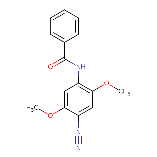 Benzenediazonium, 4-(benzoylamino)-2,5-dimethoxy- | SIELC