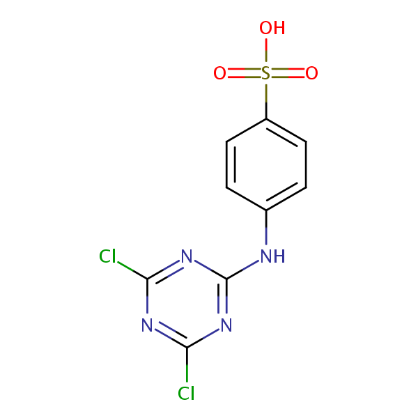 Benzenesulfonic Acid, 4-[(4,6-dichloro-1,3,5-triazin-2-yl)amino ...