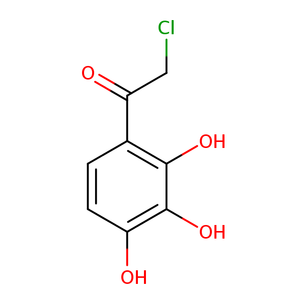 Ethanone, 2-chloro-1-(2,3,4-trihydroxyphenyl)- | SIELC Technologies