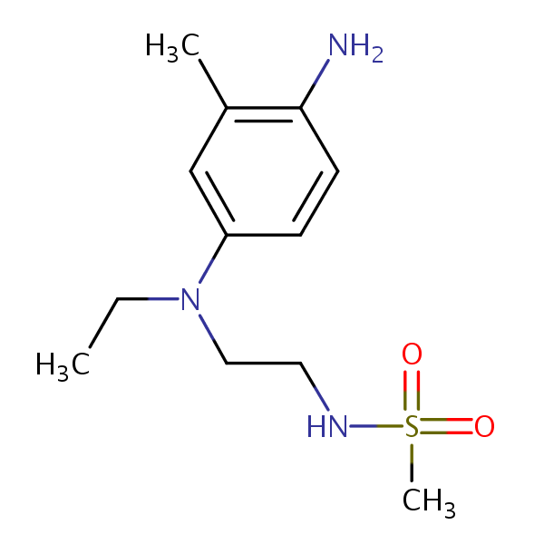 N-{2-[(4-amino-3-methylphenyl)(ethyl)amino]ethyl}methanesulfonamide | SIELC