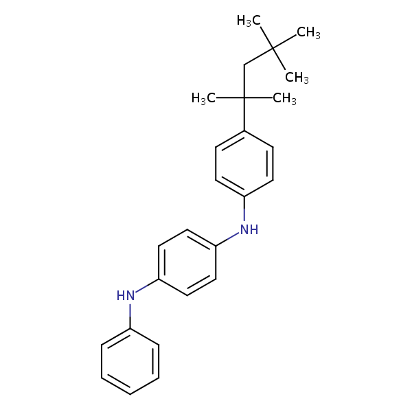 N Phenyl N’ 4 1 1 3 3 Tetramethylbutyl Phenyl Benzene 1 4 Diamine Sielc Technologies