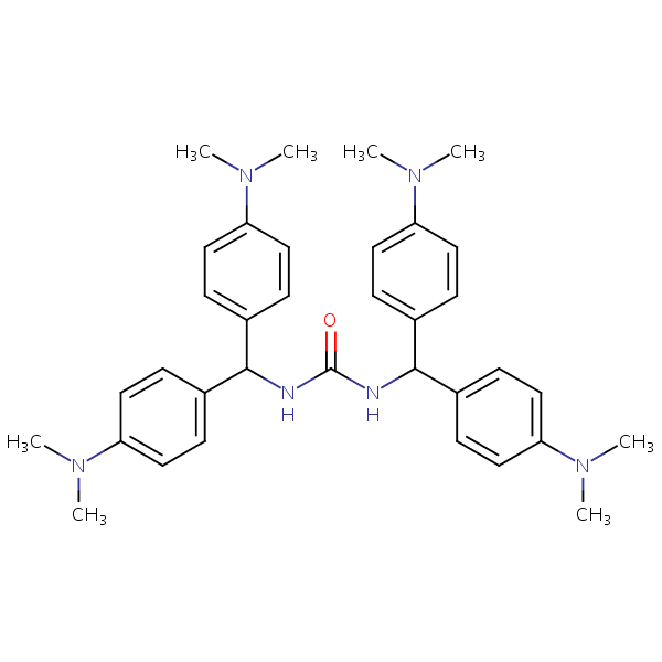 N N’ Bis[bis[4 Dimethylamino Phenyl]methyl]urea Sielc Technologies